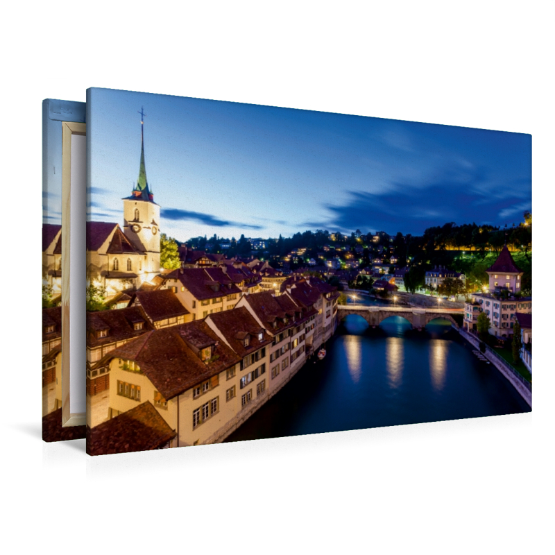 Historischer Stadtkern mit der Nydeggkirche in Bern