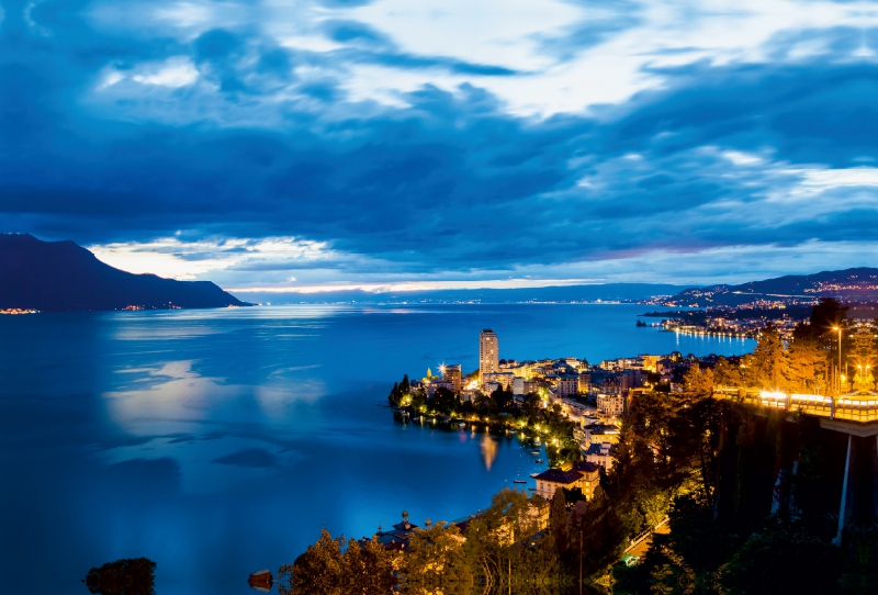 Montreux am Genfer See