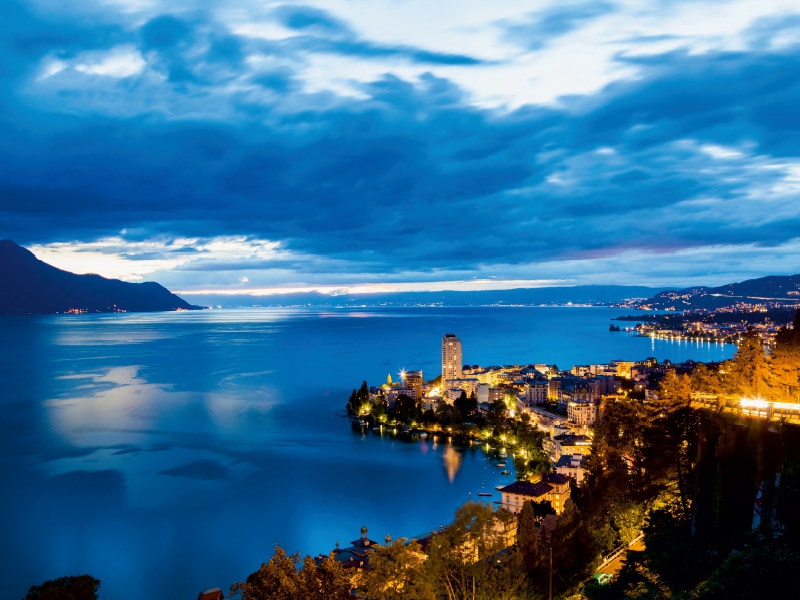 Montreux am Genfer See