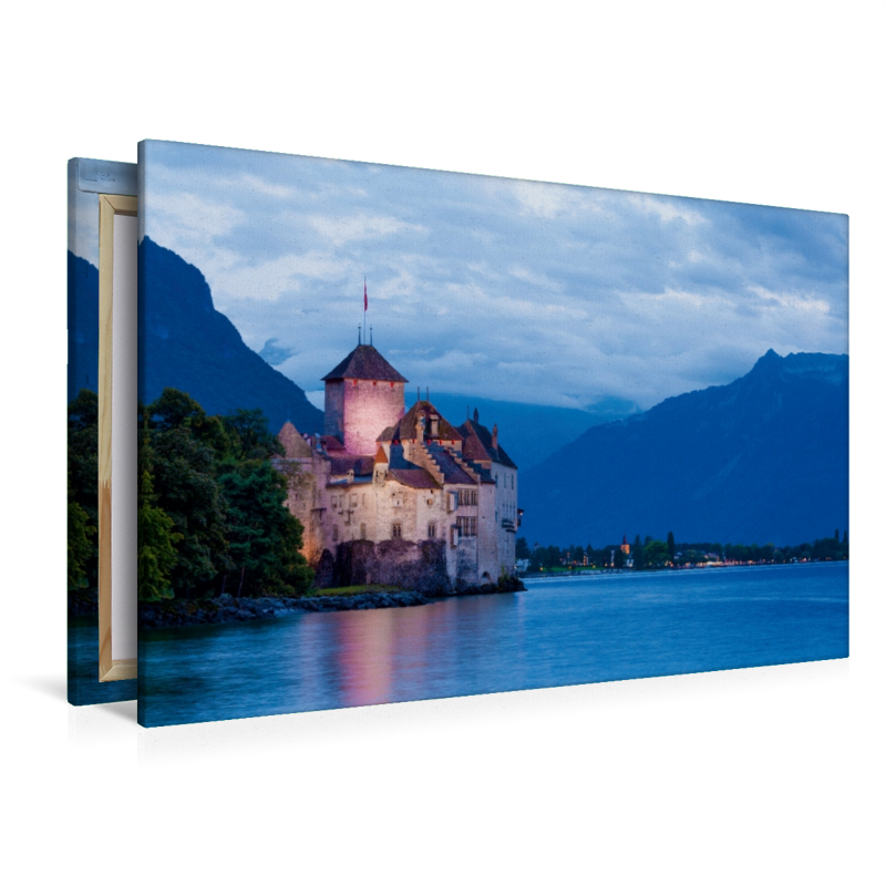 Wasserburg Chateau de Chillon bei Veytaux