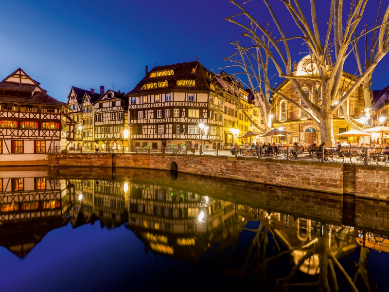 Restaurant La Corde à Linge am Place Benjamin Zix in Straßburg