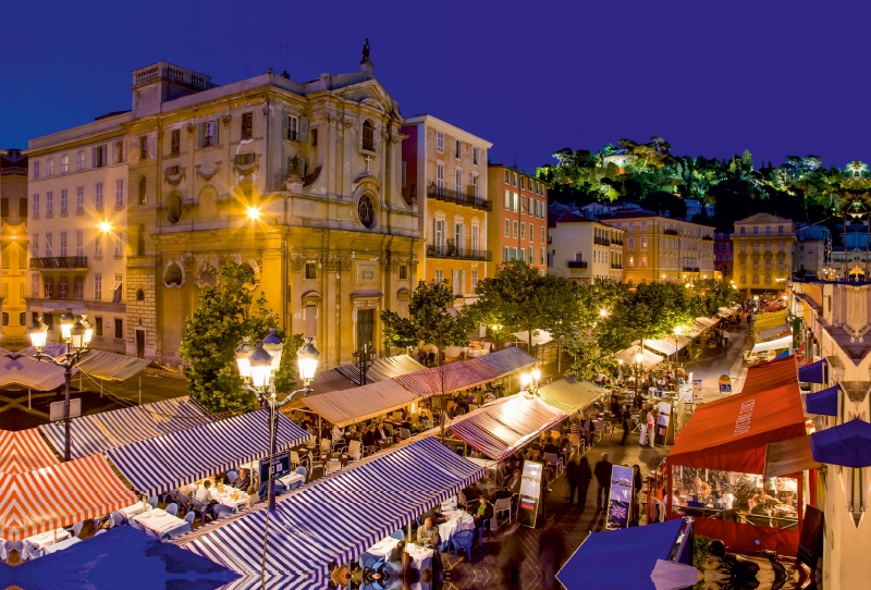 Restaurants am Cours Saleya