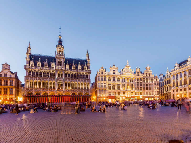 Maison du Roi am Grand Place in Brüssel