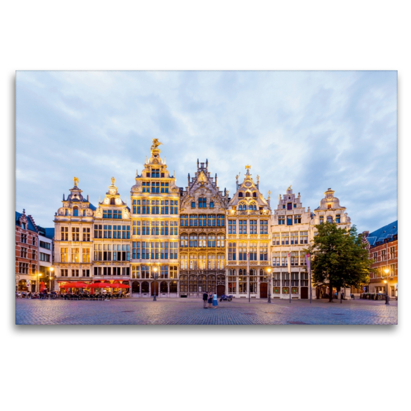 Zunfthäuser am Grote Markt in Antwerpen