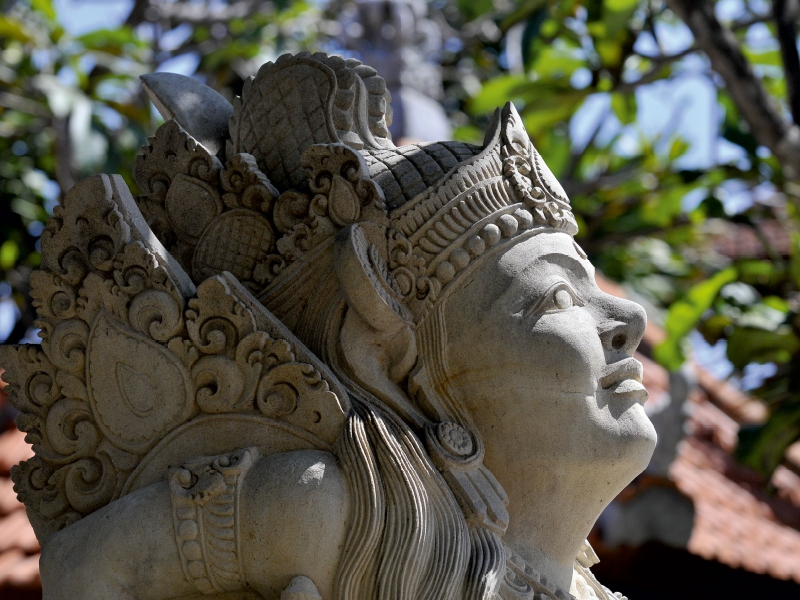 Statue auf Bali