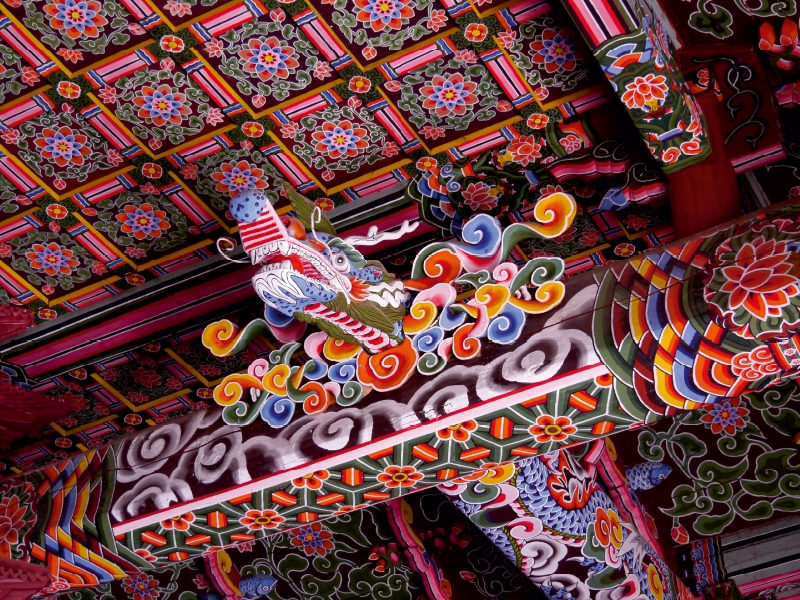 Pohyun-Tempel im Myohyang-Gebirge