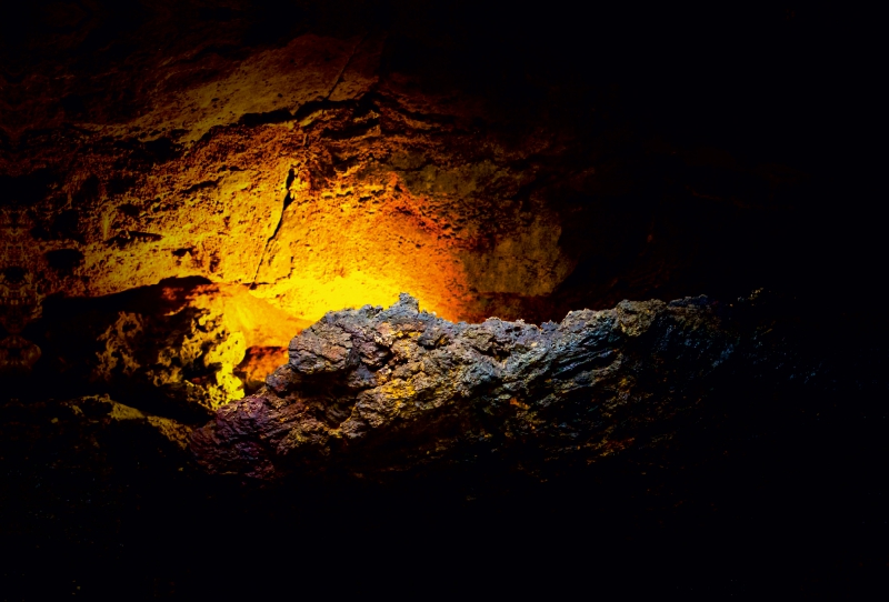 Lavahöhle in der Fundación César Manrique