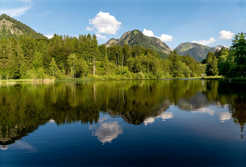 Moorweiher bei Oberstdorf