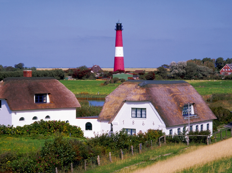 Leuchtturm auf der Insel Pellworm