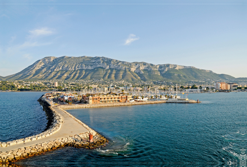 Hafen von Denia, Montgo