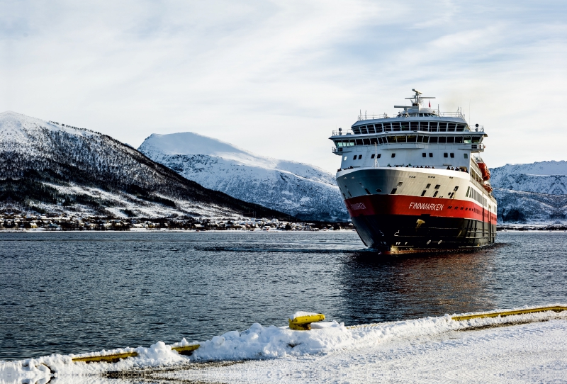 MS Finnmark in Sortland