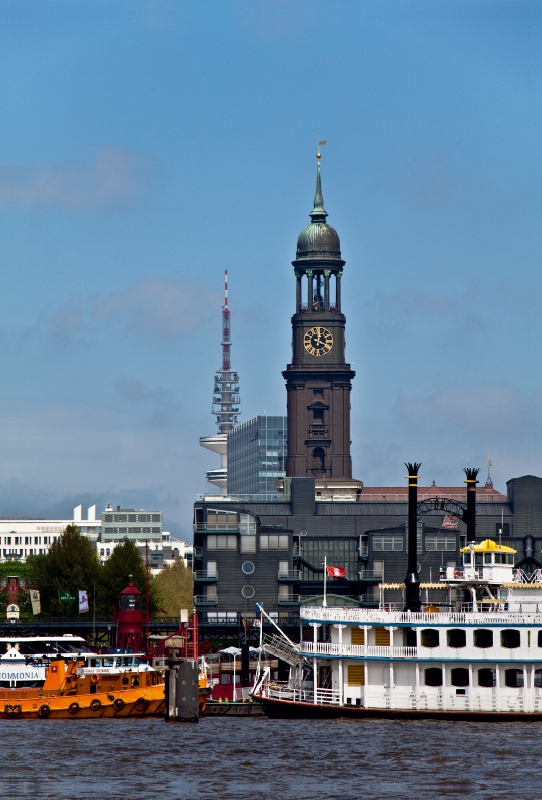 Michel von der Elbe aus fotografiert