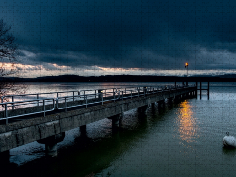 Abendstimmung am Murtensee