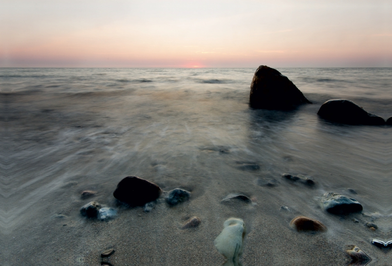 Strand bei Katharinenhof- Sonnenaufgang