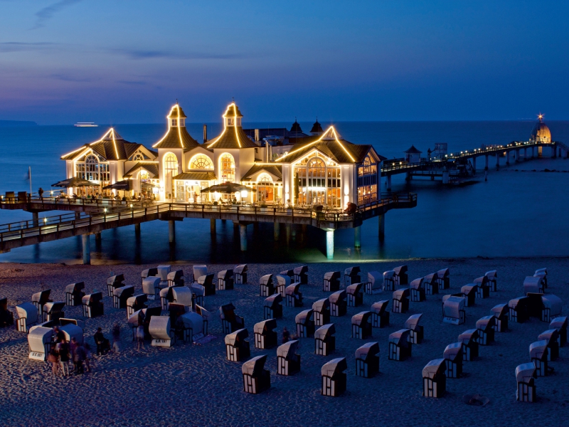 Seebrücke, Sellin, Insel Rügen