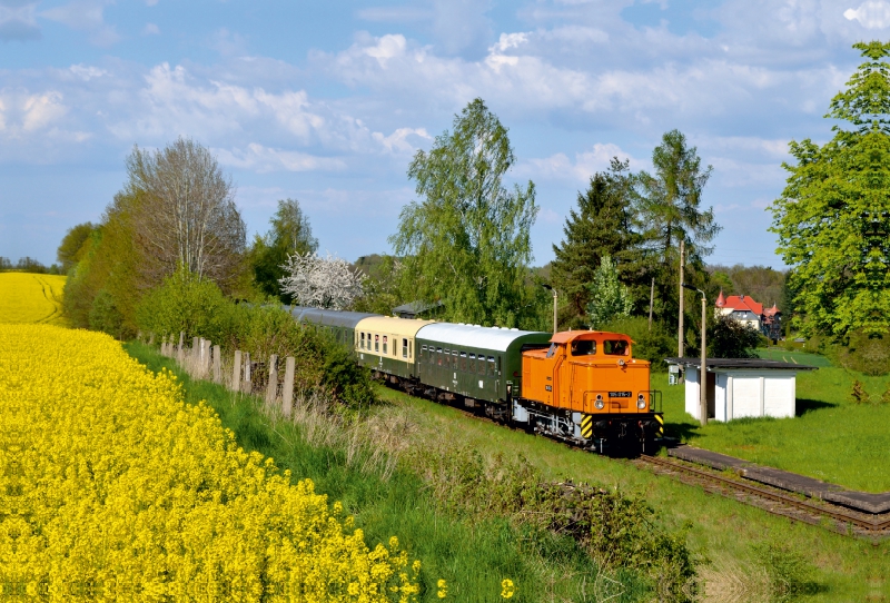 Ein Motiv aus dem Kalender Oberlausitzer Eisenbahnen 2017