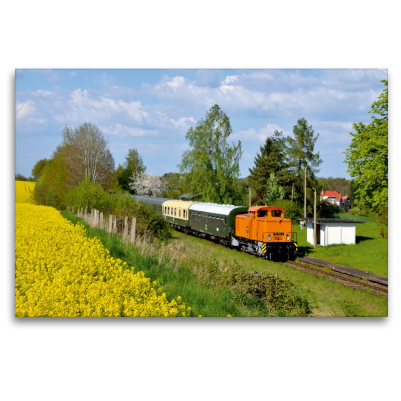 Ein Motiv aus dem Kalender Oberlausitzer Eisenbahnen 2017