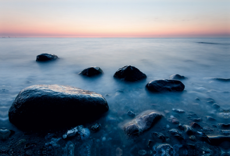 Strand bei Katharinenhof - Sonnenaufgang