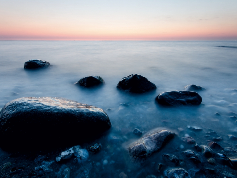 Strand bei Katharinenhof - Sonnenaufgang