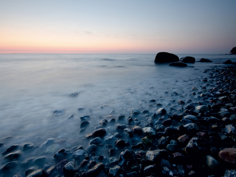 Strand bei Staberdorf - Sonnenaufgang