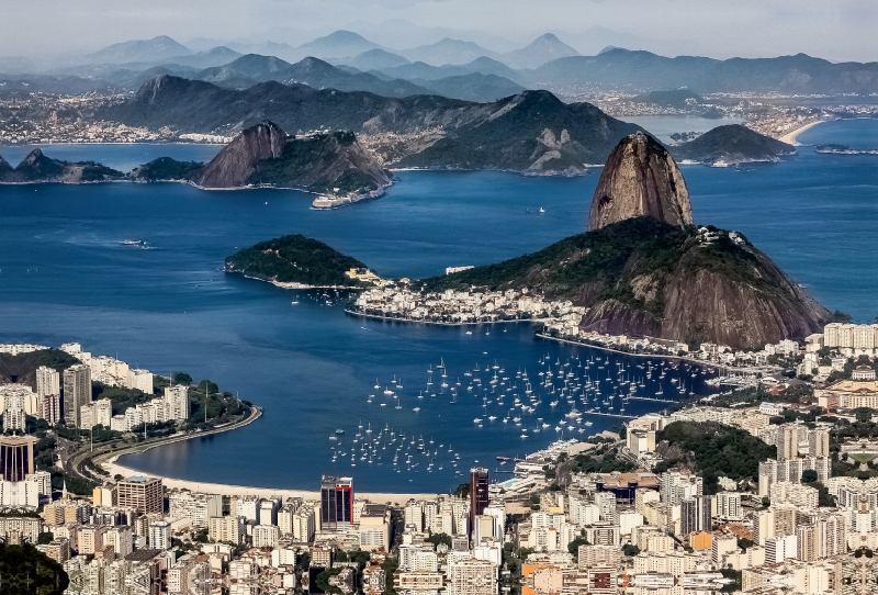 Traumblick vom Corcovado  Rio de Janeiro