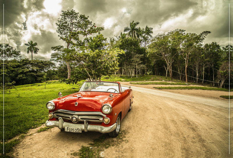 Retro Auto - Cuba