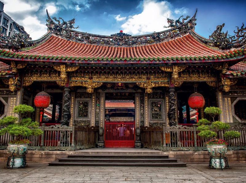 Taipeh, Longshan-Tempel