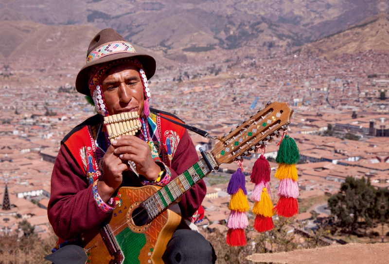 Straßenmusiker, Cuzco