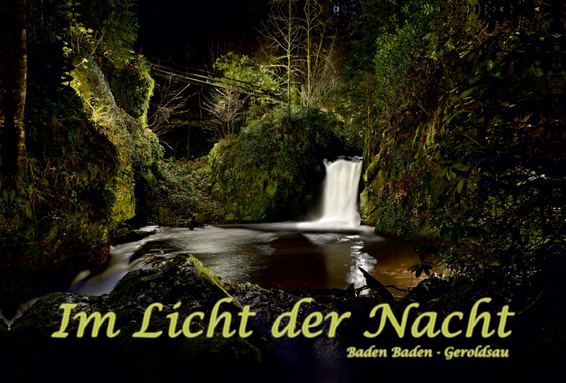 Ein Motiv aus dem Kalender Im Licht der Nacht - Baden Baden Geroldsau