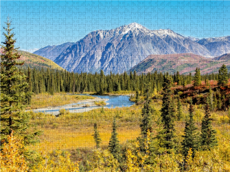 Herbst in der Alaska Range