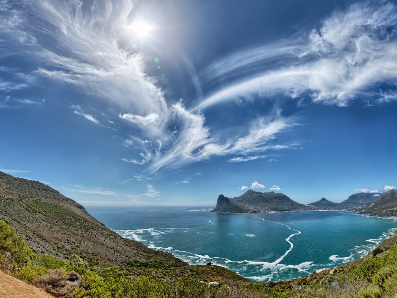 Hout Bay vom Chapman's Peak Drive