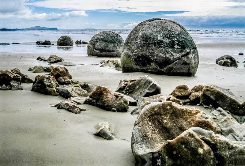 Moeraki Boulders am Koekohe Beach