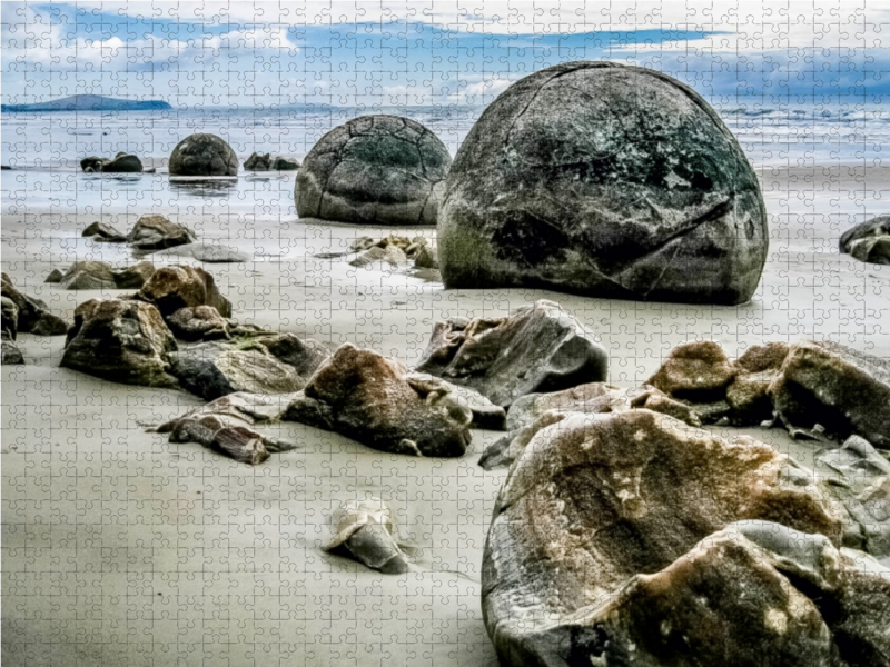 Moeraki Boulders am Koekohe Beach