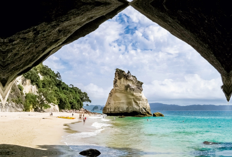 Cathedral Cove - Traumbucht auf der Coromandel Peninsula