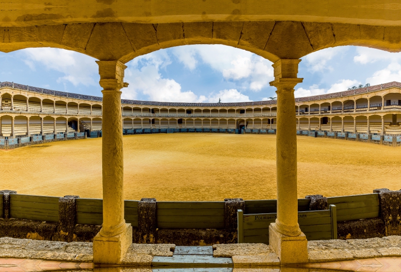 Stierkampfarena, Ronda, Spanien