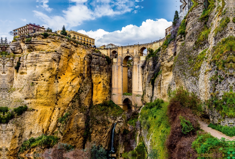 El Puente Nuevo (Neue Brücke), Ronda, Spanien