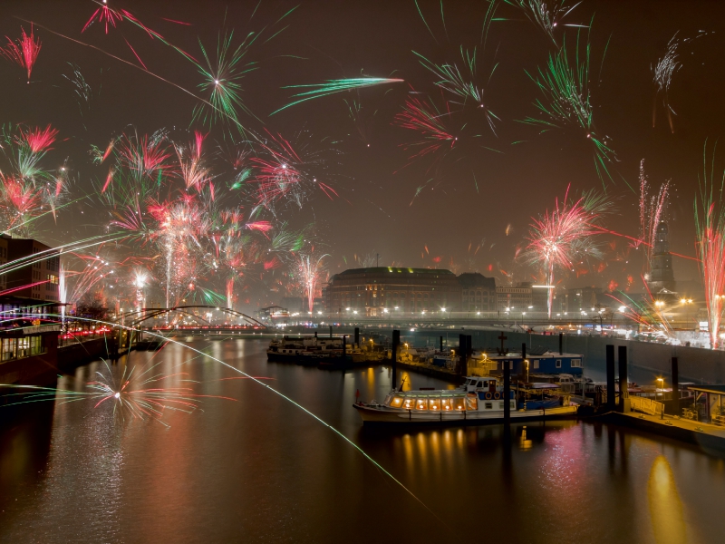 Frohes Neus Jahr HAMBURG