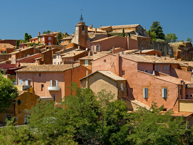 Roussillon – die Ockerstadt der Provence