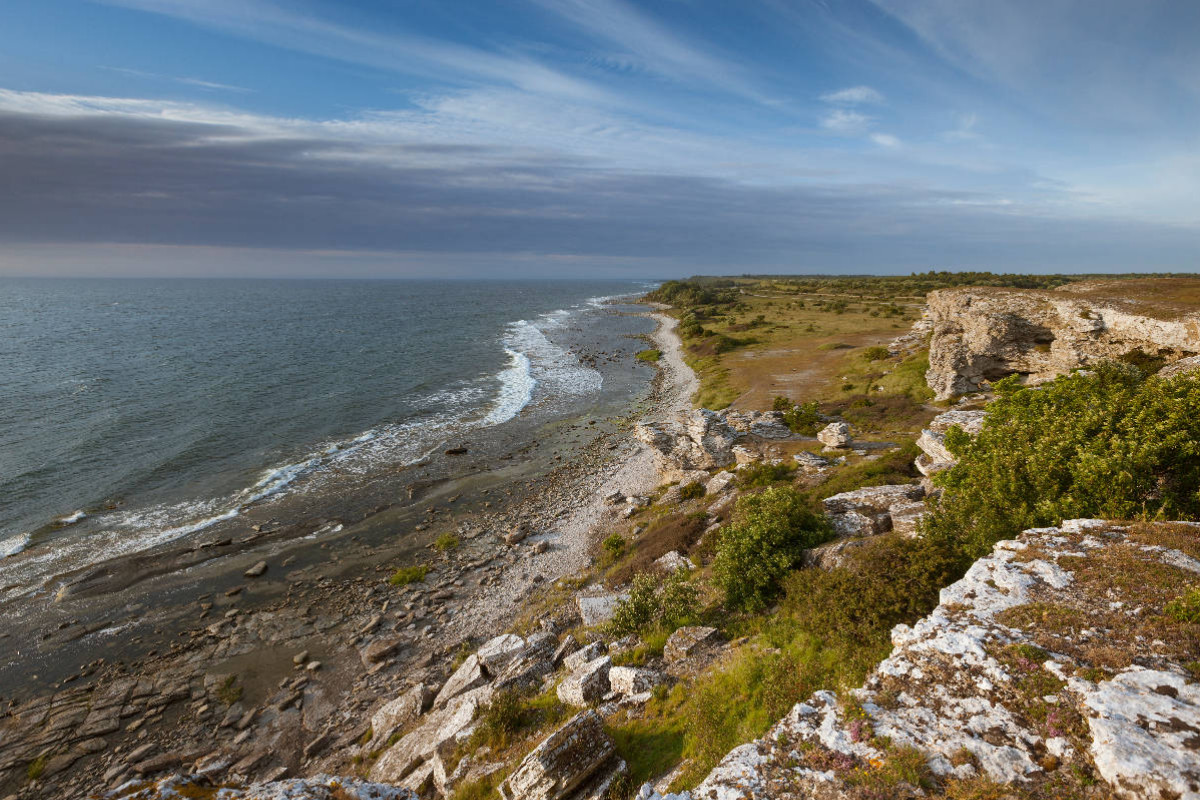 Gotland, Klippengebiet Hoburgen