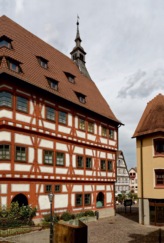 Fachwerk-Rathaus in Besigheim