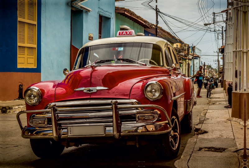 Kuba Nostalgie: Oldtimer in Trinidad