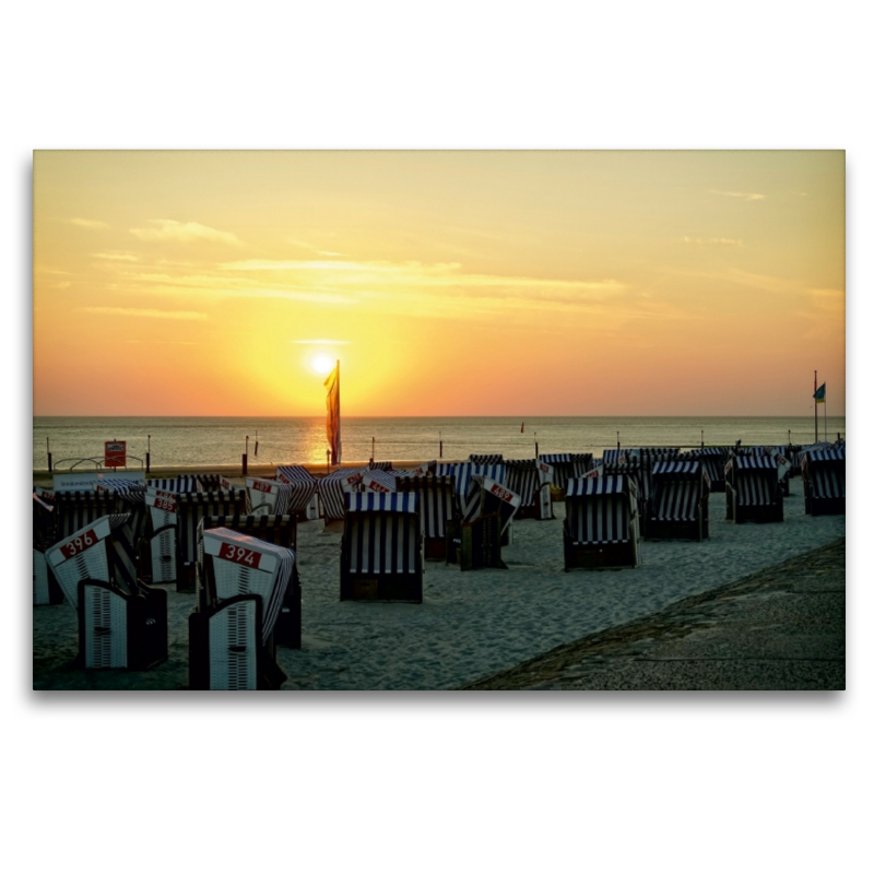 Norderney - Abend auf der Strandpromenade