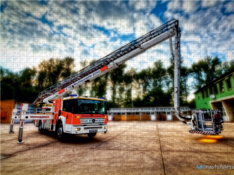 Teleskopmastbühne Werkfeuerwehr Salzgitter AG