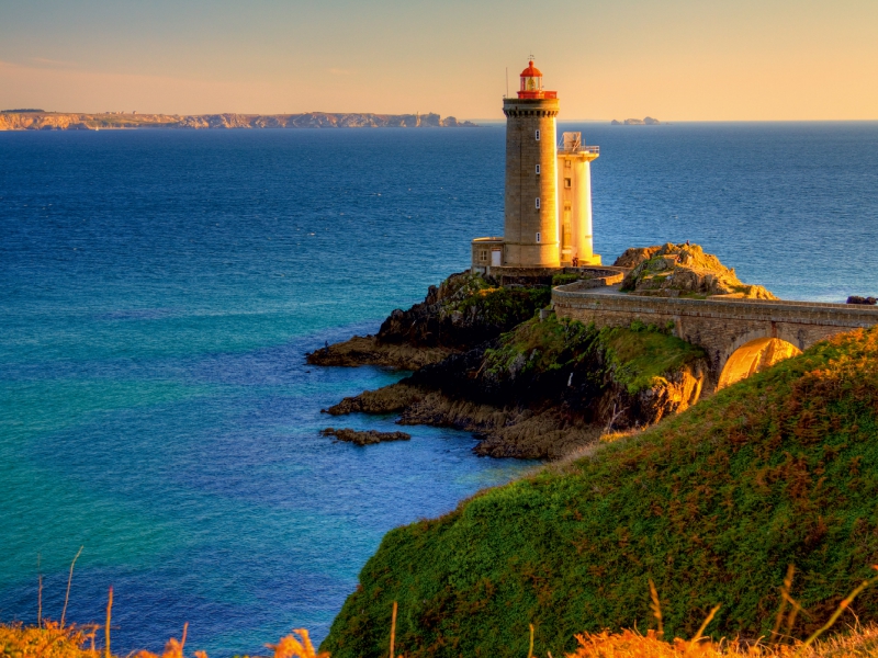 Sehnsucht Bretagne -  Der Leuchtturm Phare du Petit Minou im westlichsten Département Finistére