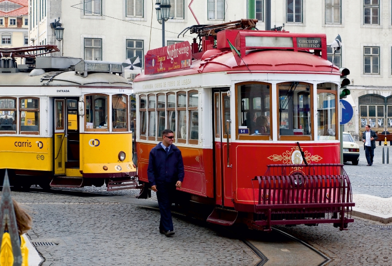 Historische Straßenbahnen