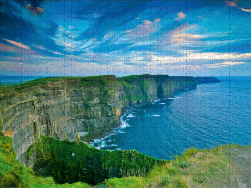 Sehnsucht Irland - Die Cliffs of Moher in County Clare sind eines der grandiosesten Naturschauspiele