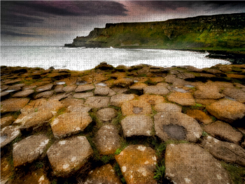 Sehnsucht Irland - Der Giants Causeway soll einst einem Resen gedient haben zu seiner Geliebten zu kommen