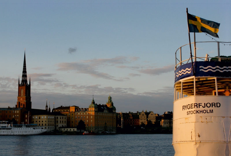 Blick nach Riddarholmen