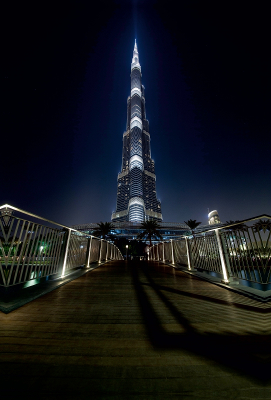 The Way To The Burj Khalifa