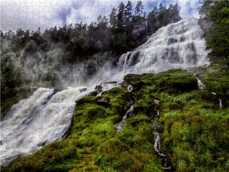 Sehnsucht Norwegen - Svandalsfossen- Es ist ein Land der beeindruckenden Wasserfälle